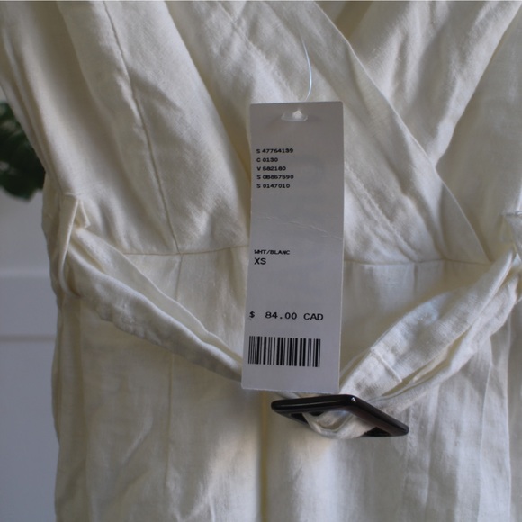 NWT Linen Blend Dress - Picture 3 of 4